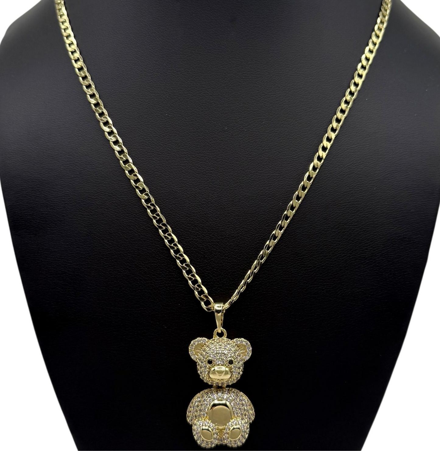 Gold Baby Bear Necklace