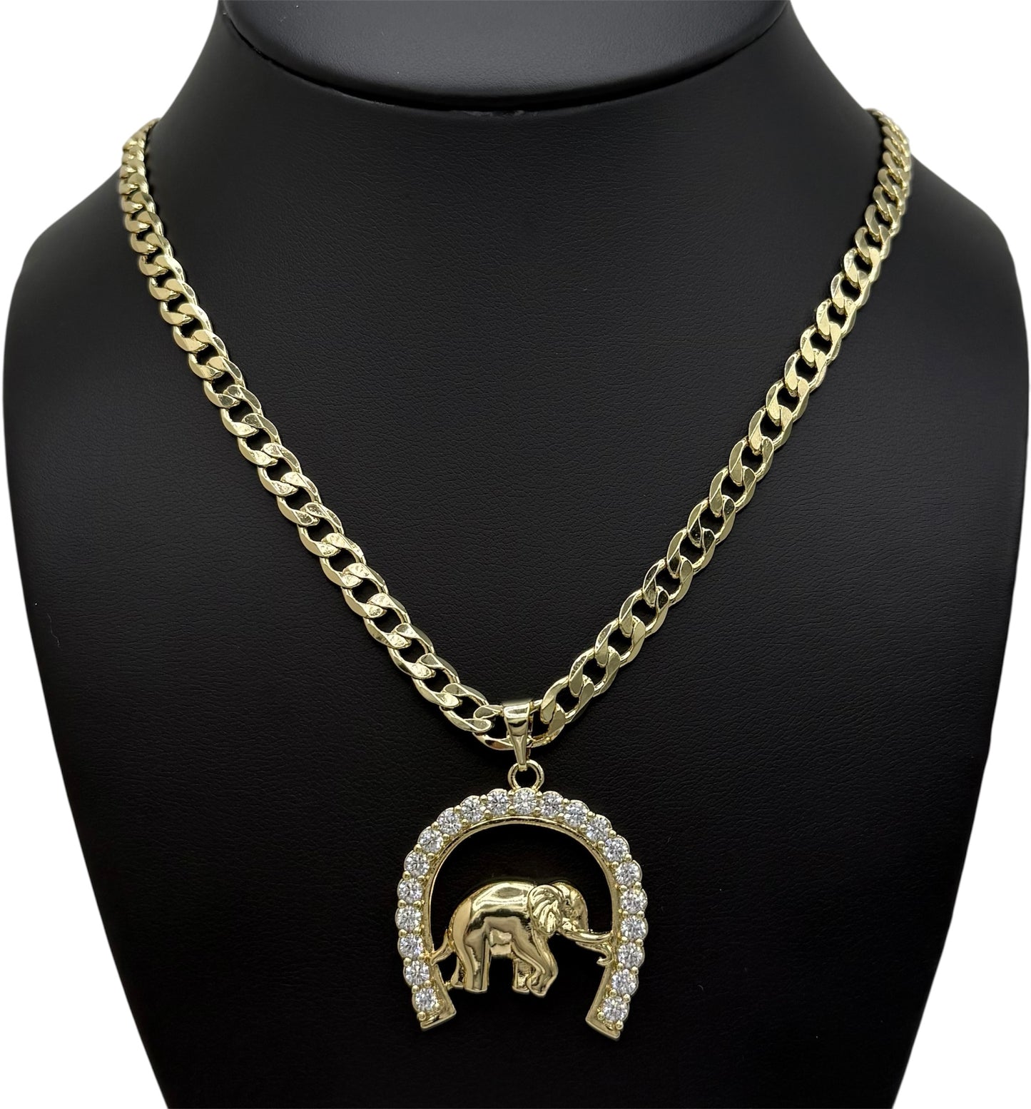 Elephant Crystal Necklace