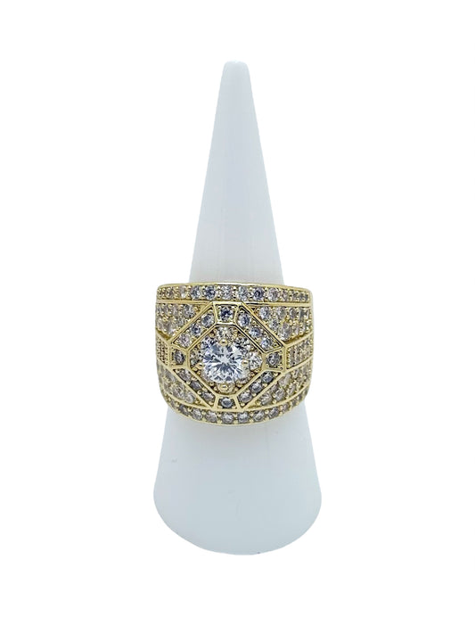 Ring Crystal Sparkling Shape