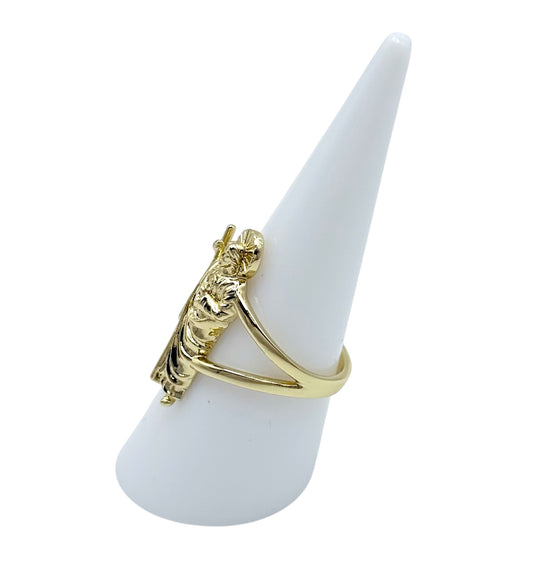 Ring San Judas Saint Figure
