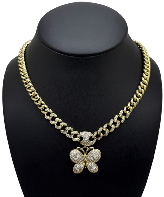 Butterfly Sparkling Necklace