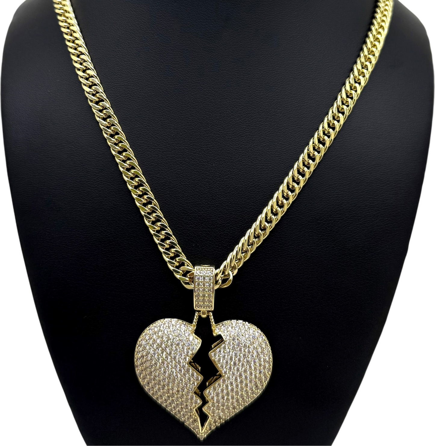 Big Broke Heart Necklace