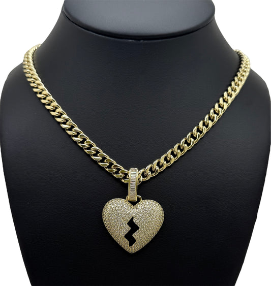 Broke Heart Necklace