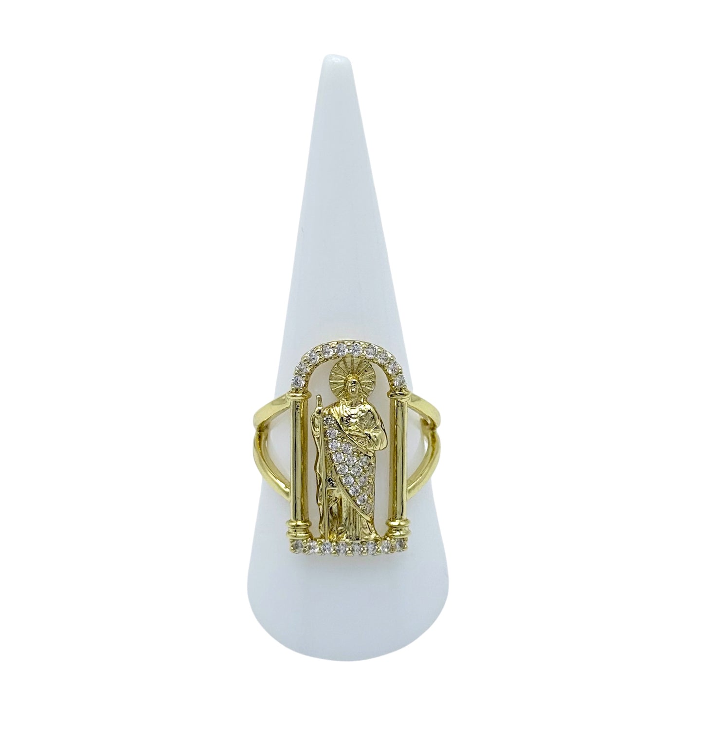 Ring San Judas Tadeo Elegant Design