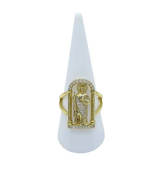 Ring San Judas Tadeo Elegant Design